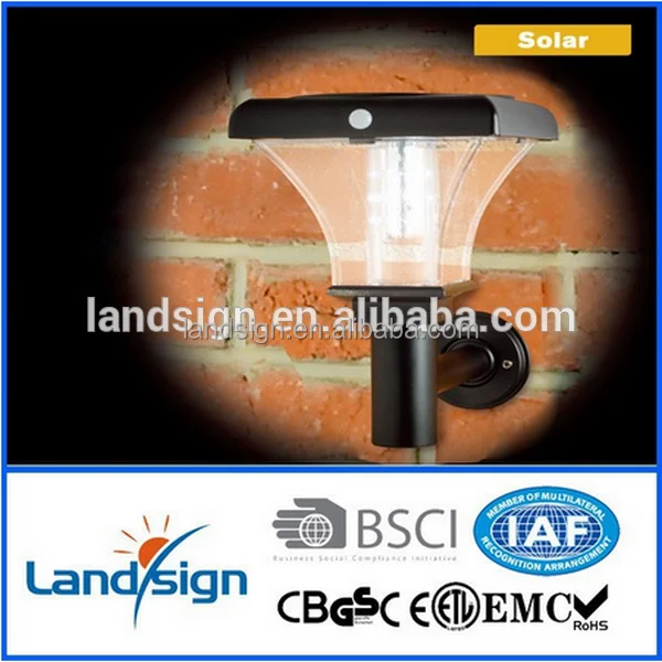 Настенные солнечный свет с PIR датчик