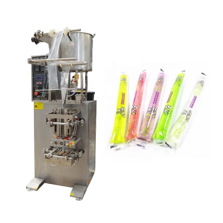 JB-330Y Full Automatic Ice Popsicle Ice Lolly Water Milk Pouch Sachet Packing Machine