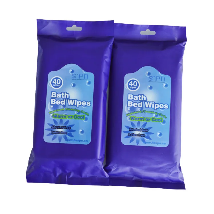 Special adult care patients bath cleaning wet wipes disable adult wet wipes