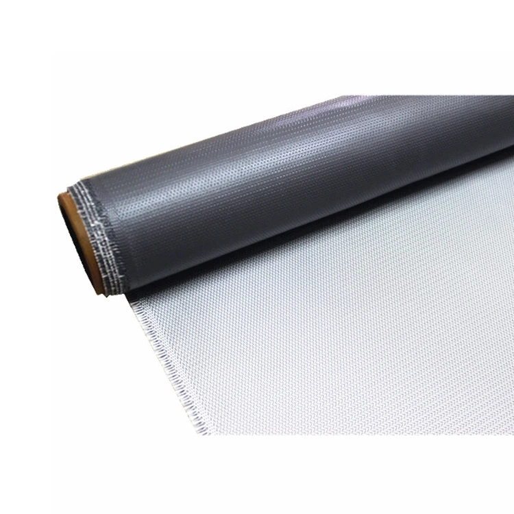 Silicone Rubber Coated Fireproof Fiberglass Cloth