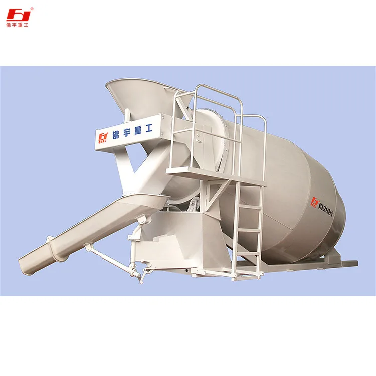 Concrete machine mixer transport mixing truck with auto water feed system Responsible concrete for the transportation