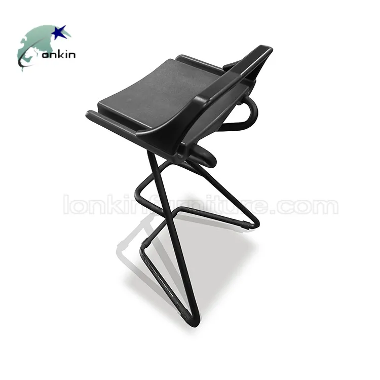 Металлический стул с подставкой для ног и спинкой, полиуретановый барный стул для улицы, высокий стул