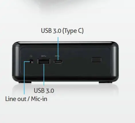 Support Intel NUC Braswell Soc desktop mini pc with 2x USB 3.0, 1 x M.2 slot /1 x mSATA