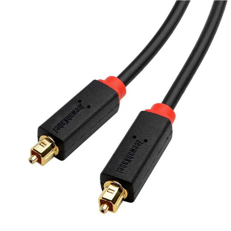 Toslink Gold plated connector audio 0ptical RG6 Coaxial Cable