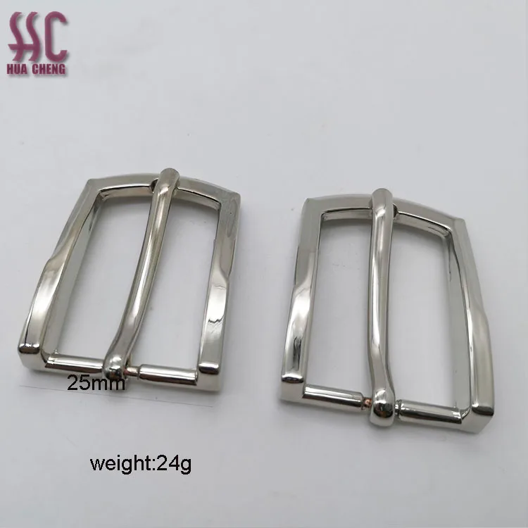 25mm size hot sale factory direct sale cheap price good quality customized metal pin belt buckle