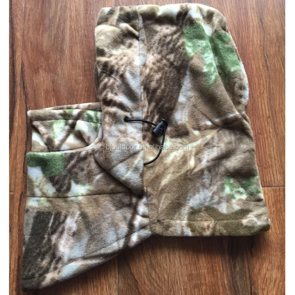 Hunting hat fleece camo hat outdoor camping hat from BJ Outdoor