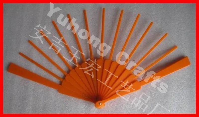 Plastic crafts hand fan frame