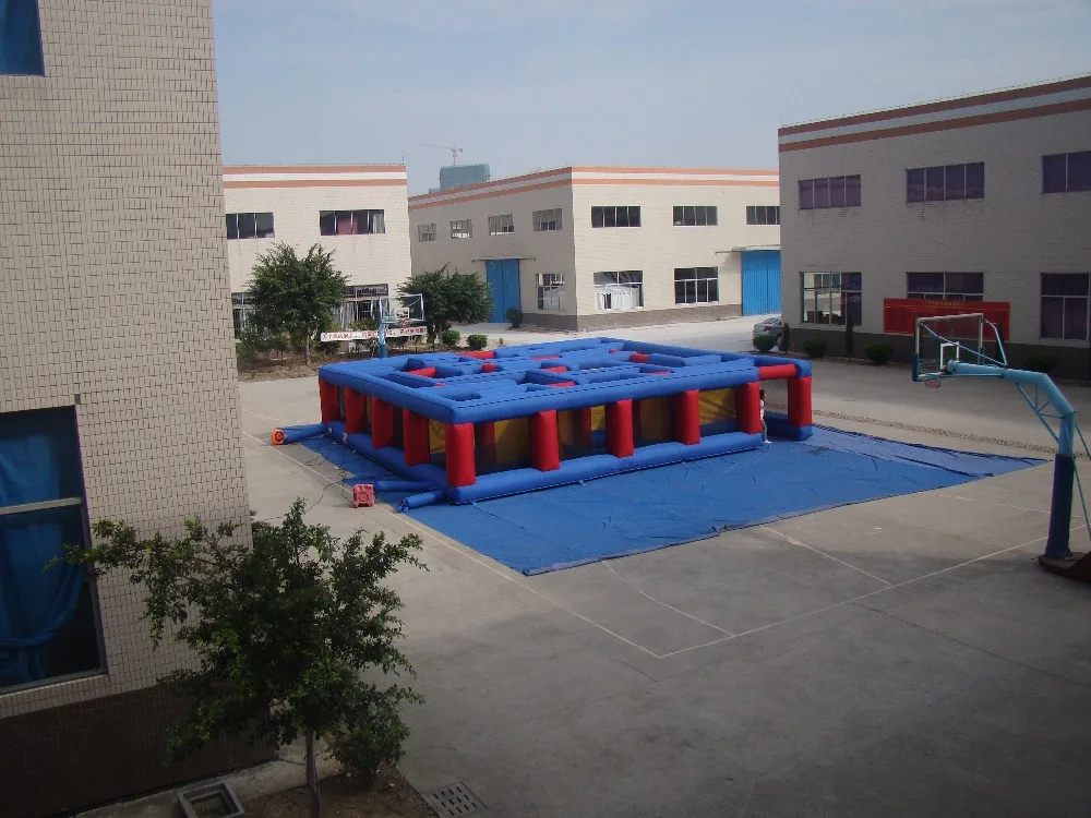 
Commercial inflatable adult maze game inflatable kids laser tag for sale 