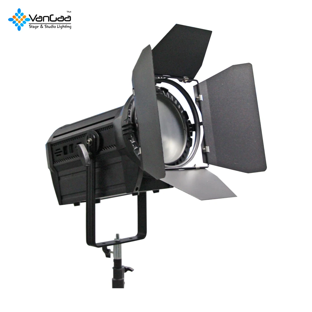 VanGaa 150W Регулируемое двухцветное студийное осветительное оборудование Профессиональное мягкое Видео Прожектор с линзой Френеля