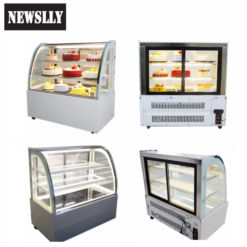 High Quality Commercial Display Fridge Cake Display Fridge Bakery Display