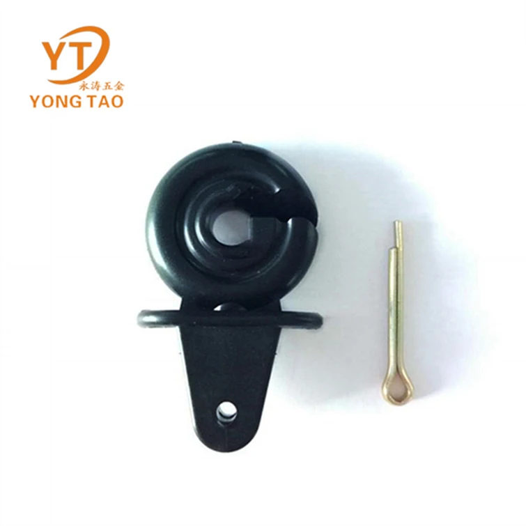 New type hot selling durable using electric fence ring bolt insulator, 2019 hot products