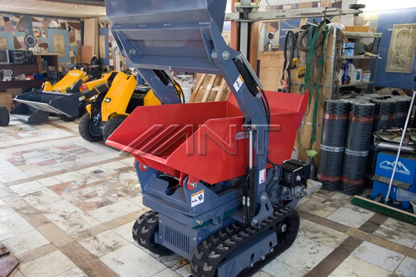 China mini tracked power barrows crawler tractor BY800 for sale