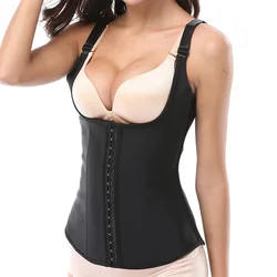Adjustable Shoulder Strap Latex Vest Waist Training Corsets Wholesale