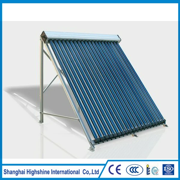 The intelligent Vacuum Solar Collector Price Pressure Copper Heat Pipe Evacuated Tube