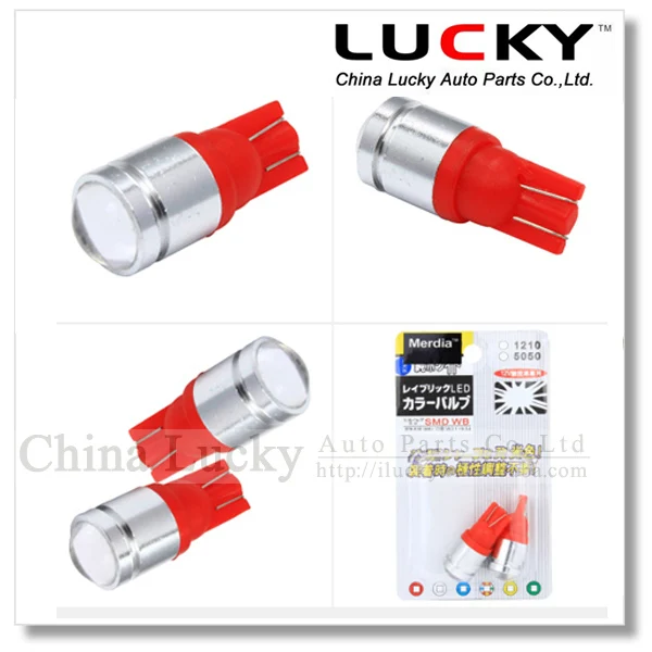 Нововведение высокую яркость база W5W t10 автомобиля из светодиодов фары