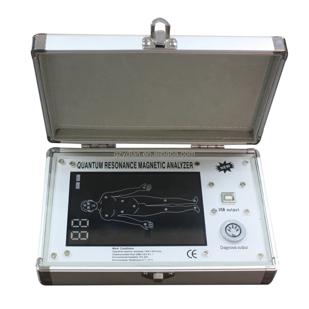 Newest 4th generation quantum magnetic resonance health analyzer