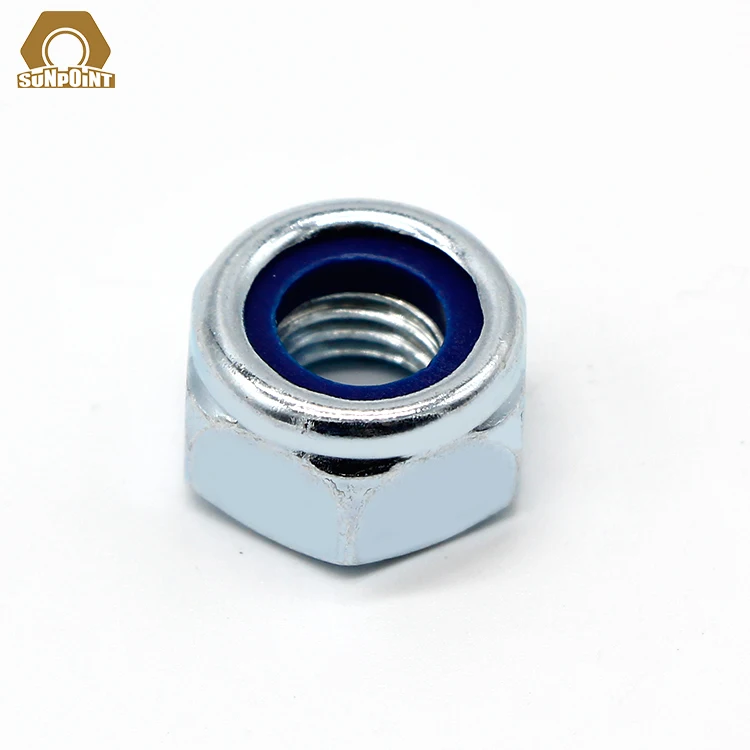 DIN 985 Metric 18-8 Stainless Steel Nylon-Insert Locknuts