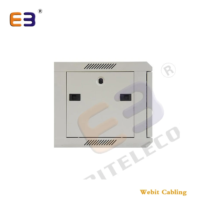 Single Section,Floor/Wall Mount Perforated Door,19' Network Wall Mount 9U Cabinet