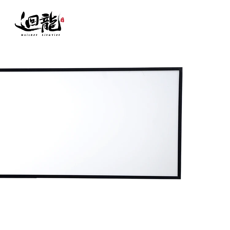 High quality super bright square narrow sky emergency surface mount homogeneous indirect flat lumen sheet led panel light