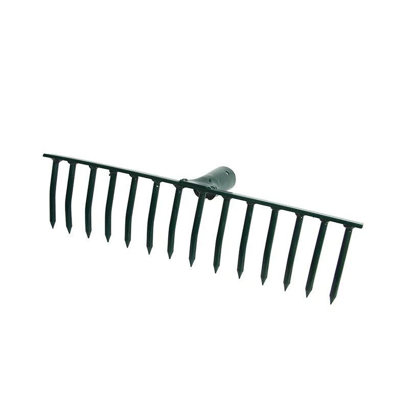 
Caisheng Iron lawn grass heads garden rake small agricultural tools 