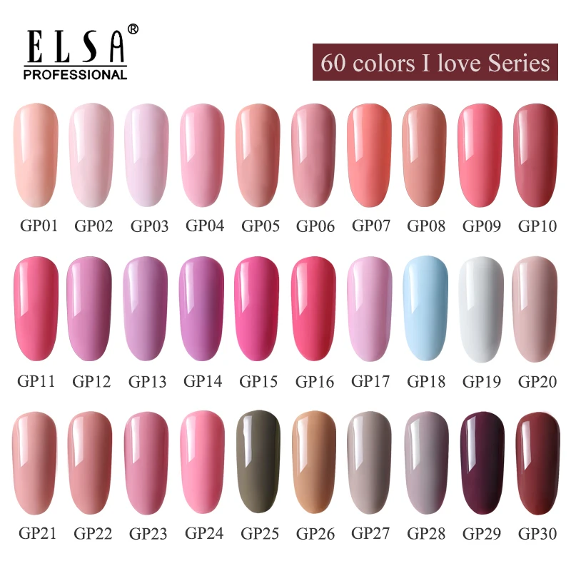 
Elsa new fashion professional no need base soak off UV gel led UV 15ml two step healthy gel gel nail polish made in China 