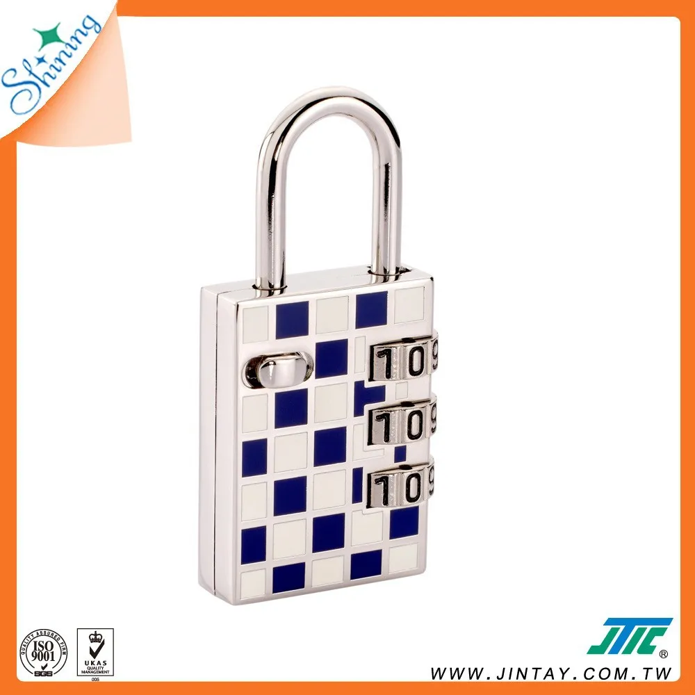 
Shining 3 Numbers Combination Padlock / Lock with USB Drive 
