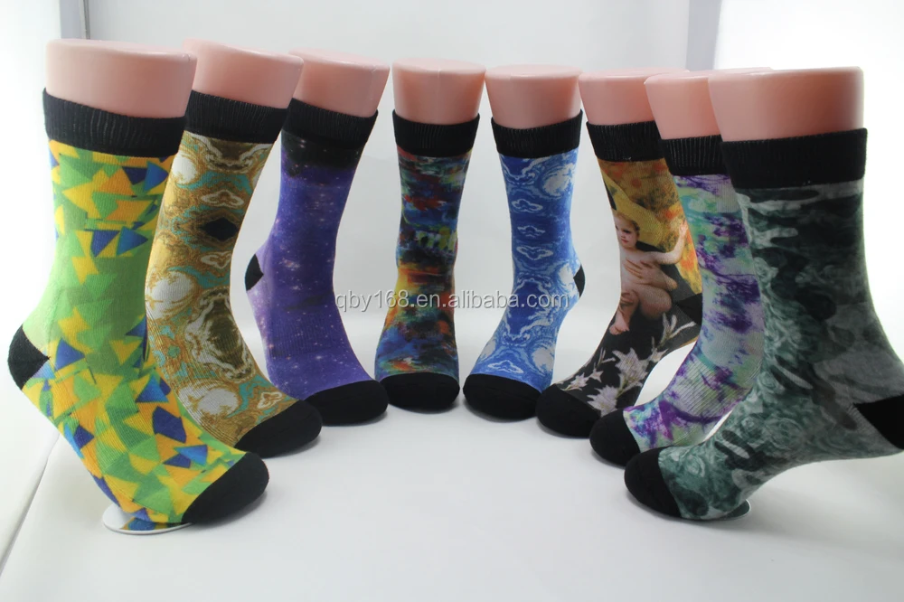 Funky 3d seamless cozy sport socks custom made football cotton thigh high socks for men
