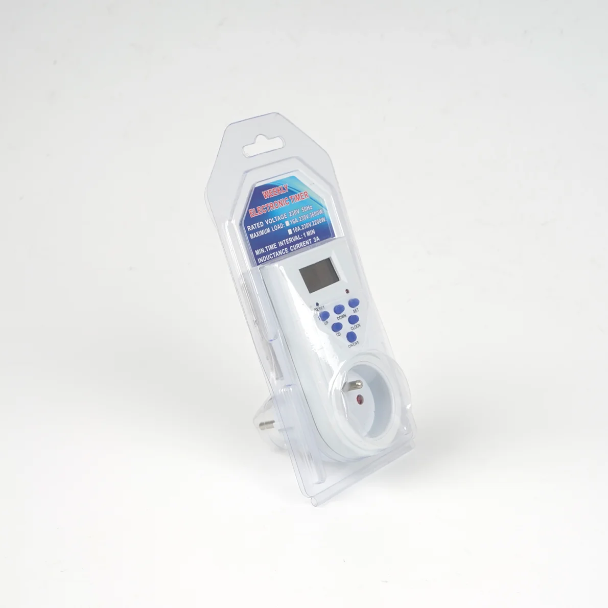 CE 220 В/50 Гц электронный программируемый плагин выход ручной 24 часа в сутки интервал Цифровой Электрический механический таймер