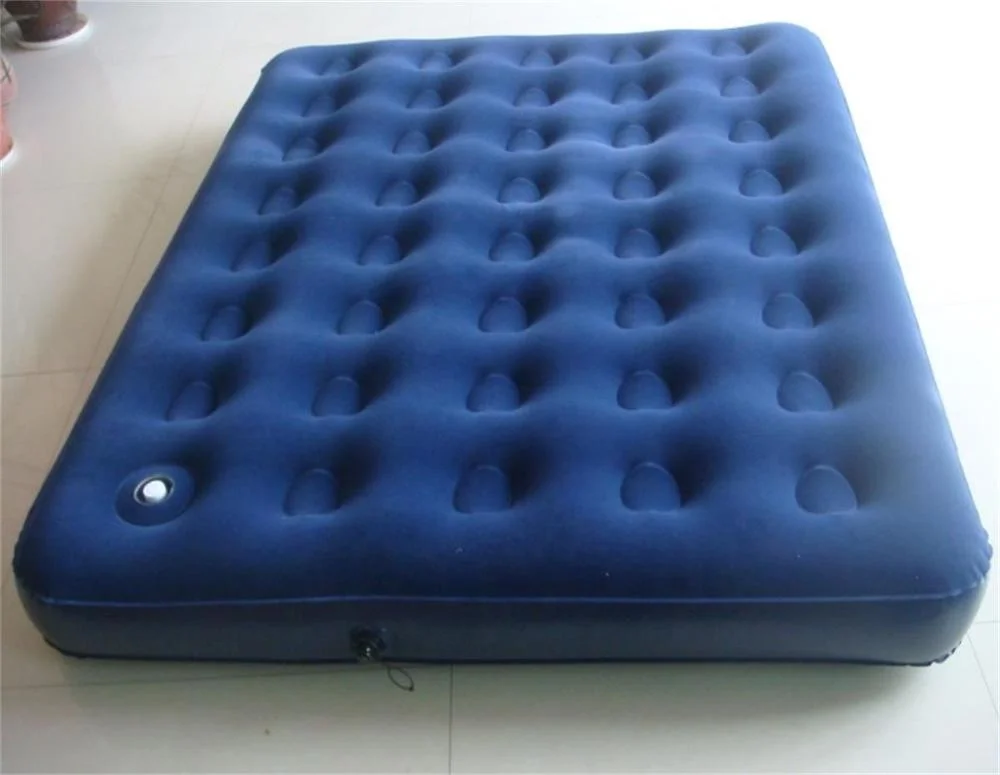 indoor/outdoor Single and double size inflatable bed mattress Built-In Pump Inflatable Air mattress for adult
