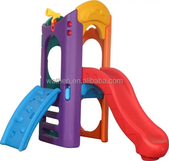 Classic Indoor Plastic Toy Equipment Indoor Playground with Game House for Children Amusement Park Kindergarten Pre-school Malls