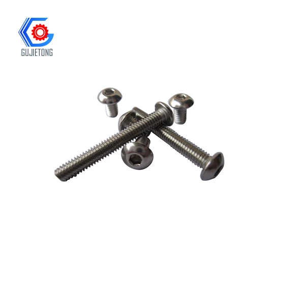 Hex socket headless bolt stainless steel hexagon socket screw 8.8 12.9 hex screw