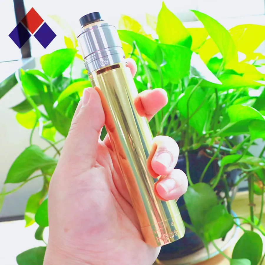 
Wholesale Vapor Hardware Mechanical Mod Electronic Cigarette Mech Mod with RDA Atomizer 