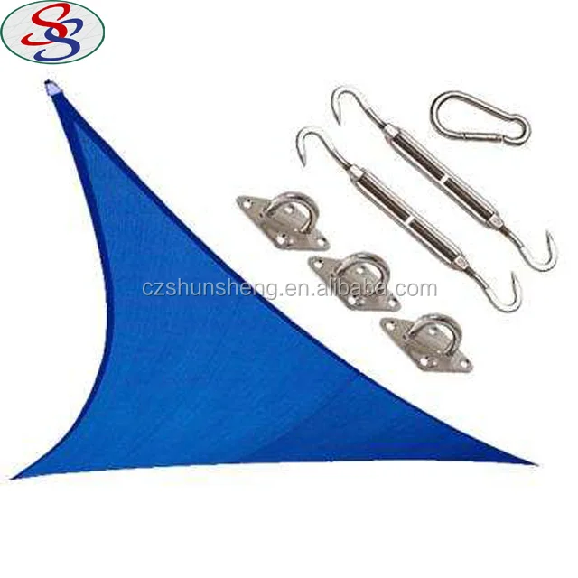 wave garden triangle sun shade sail canopy