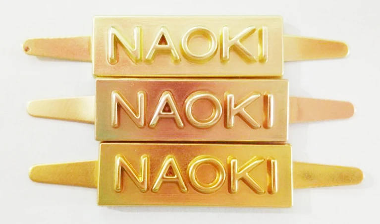 20mm diameter customized anti copper metal  brand label logo badge