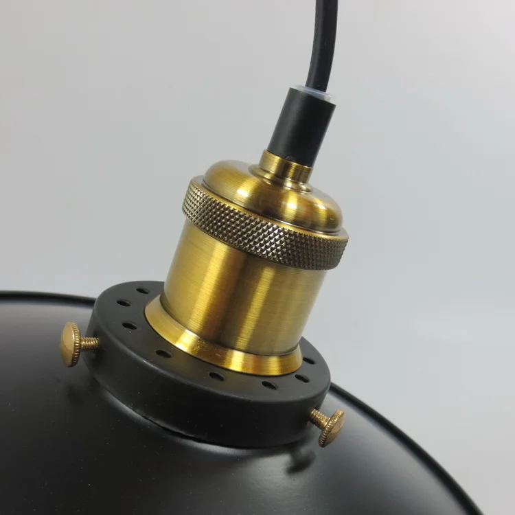 Burst American retro loft black iron art metal chandelier multi-set restaurant cafe Clear bar