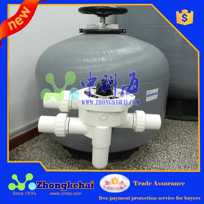 Sand filter for recycling water aquaculture