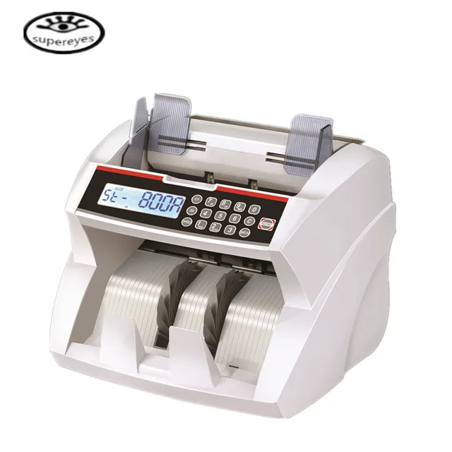 Mixed bill counter counterfeit money machine/ front loading note counter