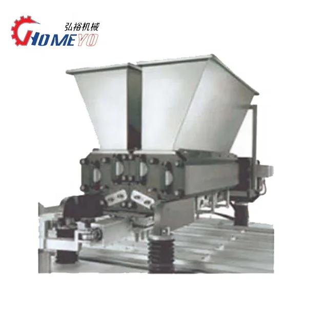 
High Quality Double Color Cup Cake Making Machine/ Sponge Cake Equipment 