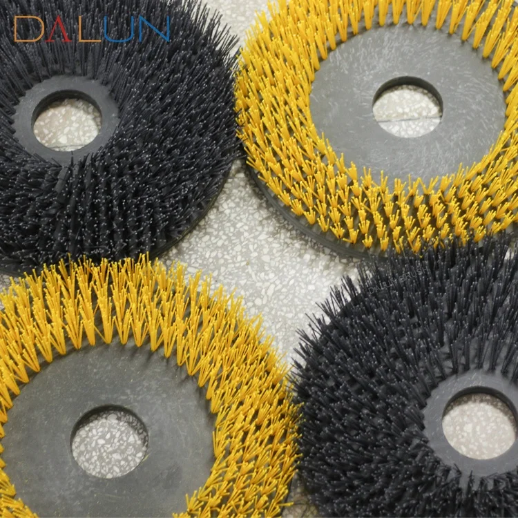 
power brush scrubber mechanism floor scrubber brush from dalun manufacturer 