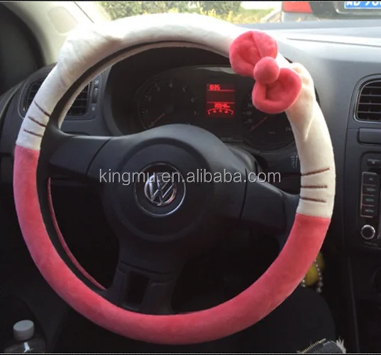 Cartoon Lovely Interior Environmental Protection Steering Wheel Cover