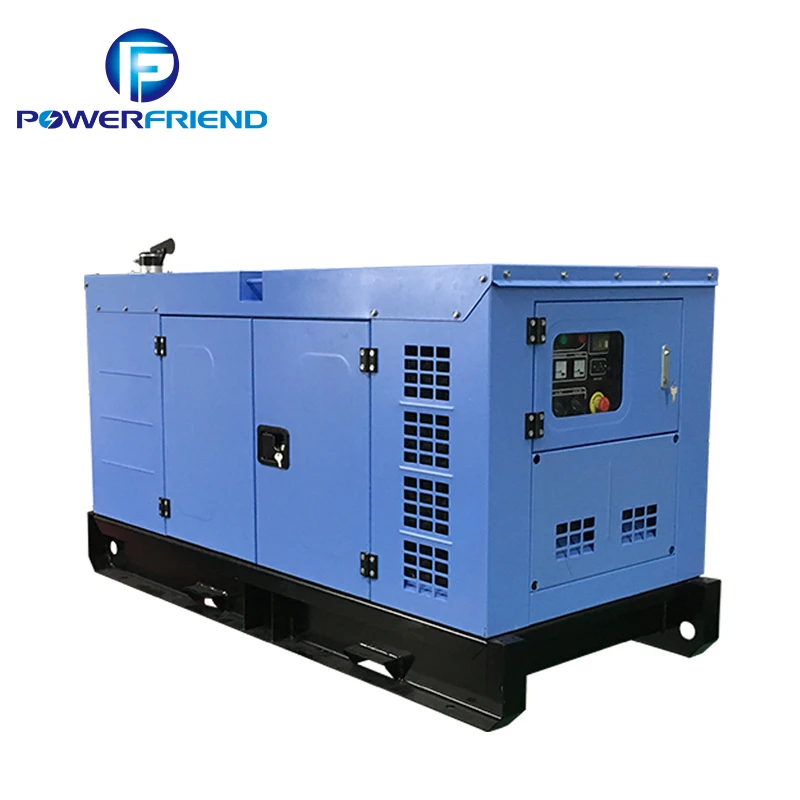 Трехфазный бесшумный дизельный генератор 220 В 16 кВт 20 кВА с ценой на двигатель Fawde