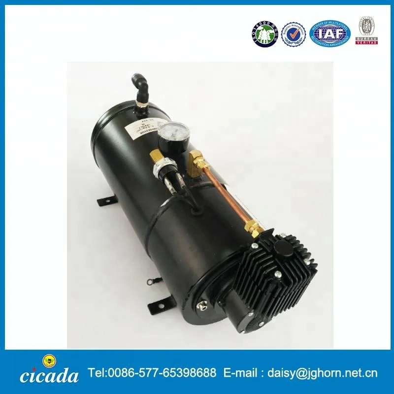 1 Gallon Tank and 150 PSI Compressor for air horn