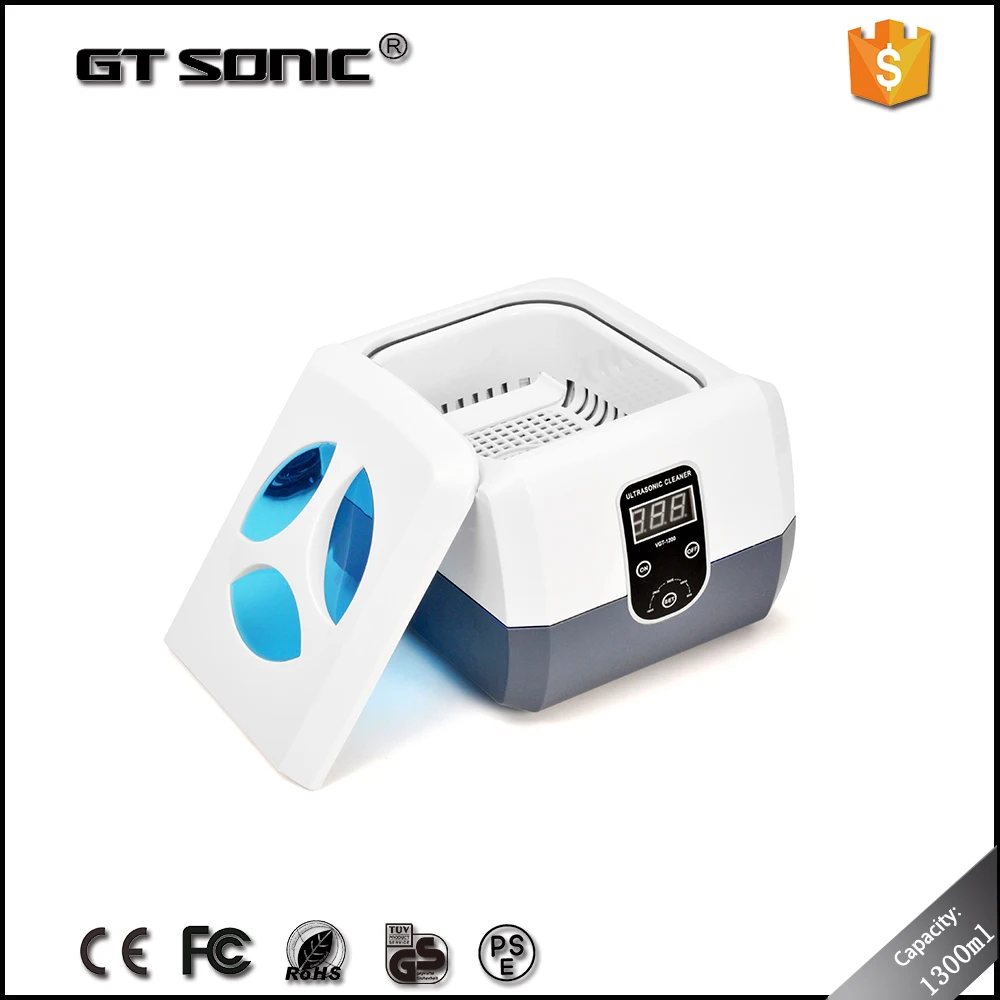 GT SONIC Home use ultrasonic cleaner VGT-1200 ultrasonic power 60W