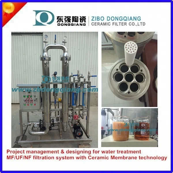 
Ceramic Membrane Microfiltration Ceramic Membrane Ultrafiltration Filter 