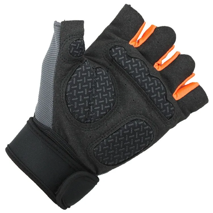 Cheap Price Training Workout Exercise Gym Weightlifting Fingerless Gloves With Wrist