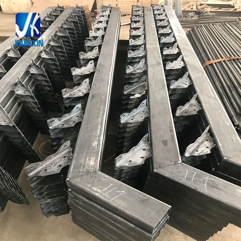 custom welded exterior metal stairs