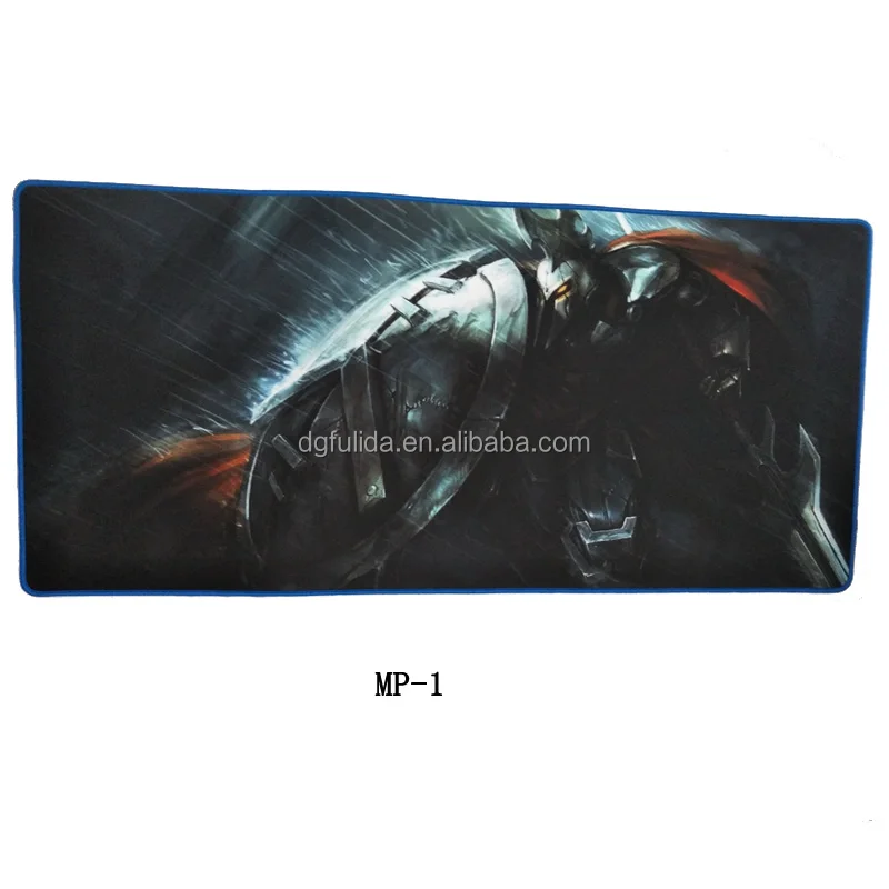 Custom Logo Printing liquid proof fabric XXL large size extended Over locking computer game Mouse pad