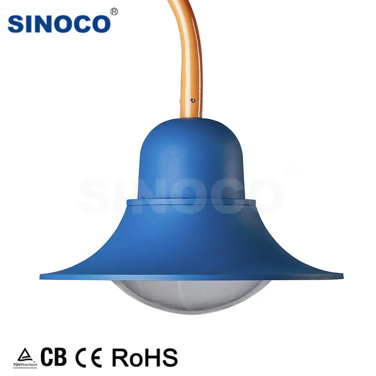 Алюминиевый корпус открытый садовый светодиодный свет IP66 рейтинг для дорожного применения 3000K Цветовая температура