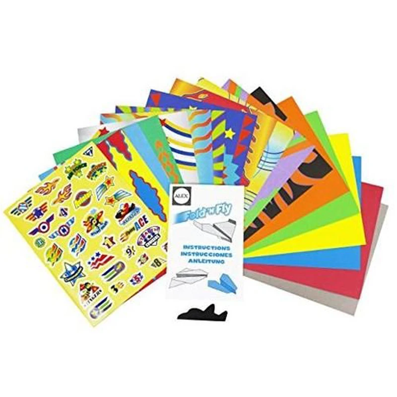 Diy Fold N Fly Origami Paper Airplanes Kit
