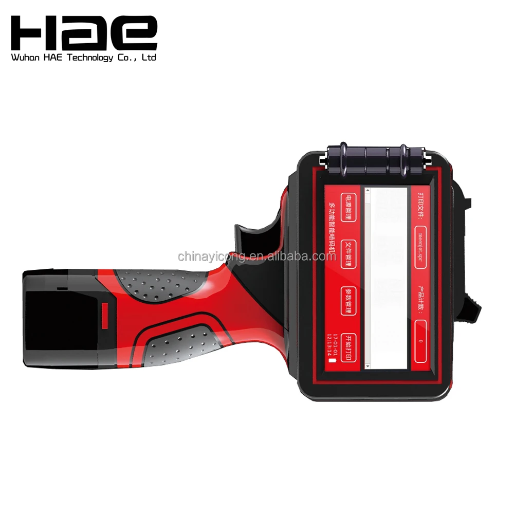 Ink Date Time Stamp Hand Held Inkjet Expiry Date Marker Coding Machine